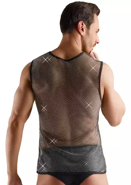 Kimalteleva Svenjoyment Verkkopaita - Miesten asut - L216204017 - 2