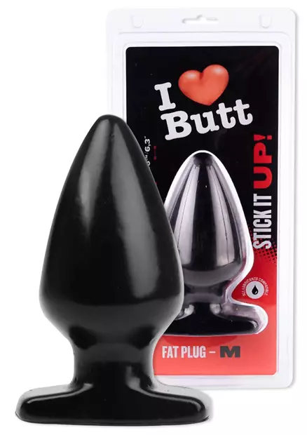 Iso musta anustappi ja takana puna-musta myyntipakkaus - Anustapit - 5420044223190 - 1