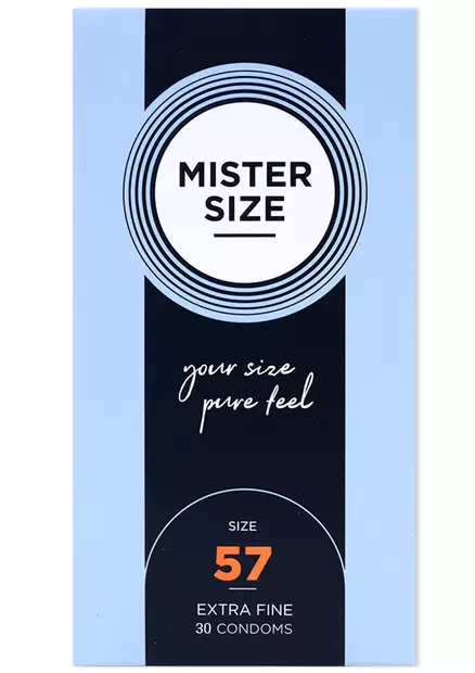Pure Feel MisterSize 57 Kondomit 30kpl - Kondomit - 7070 - 1