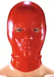 Latexa Punainen Kumihuppu - Lateksi Huput ja Naamiot - 634000 - 1
