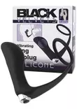 Black Velvet Vibrating Ring & Plug - Eturauhaskiihottimet - 4024144608560 - 1