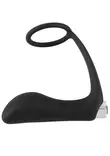 Black Velvet Vibrating Ring & Plug - Eturauhaskiihottimet - 4024144608560 - 3