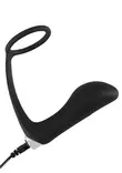 Black Velvet Vibrating Ring & Plug - Eturauhaskiihottimet - 4024144608560 - 6