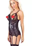 Cottelli Lingerie Musta Korseletti - Korsetit ja Topit - L263263210 - 3