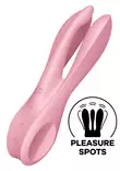 Satisfyer Threesome 1 Vibraattori - Klitoriskiihottimet ja Muut Hierojat - 4061504037110 - 2