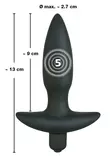 Vibrating BlackVelvet Anustappi Small - Anustapit - 4024144582730 - 4