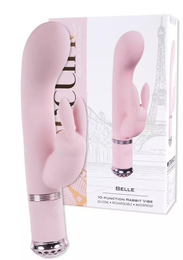 Pupuvibraattori. vibraattorin varressa pieni pupu klitoriskiihotin - Vibraattorit - 8714273058720 - 1