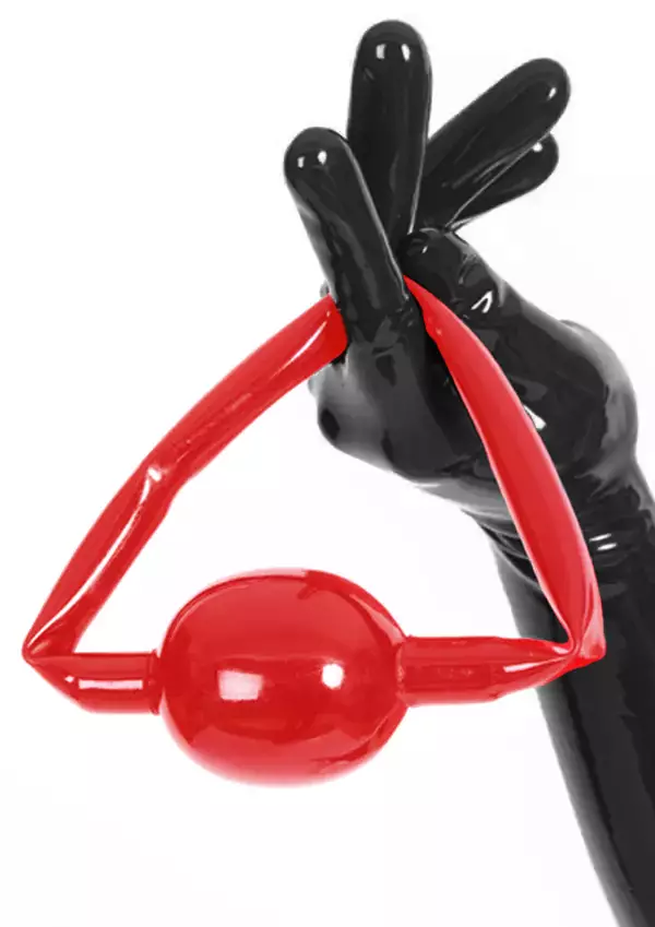 Latexa Kuminen Suupallo Punainen - Suupallot ja Suukapulat - 914000 - 1