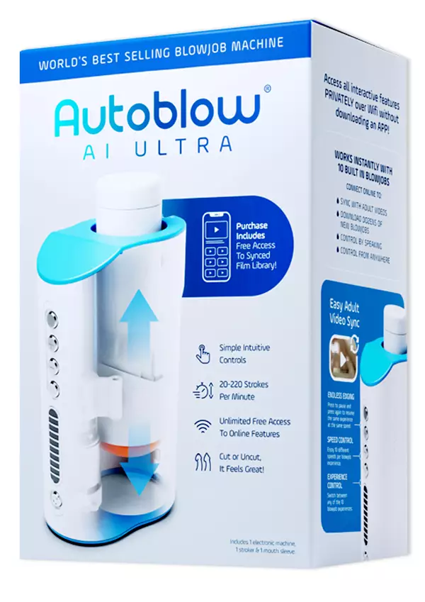 Myyntipakkaus Autoblow masturbaattori - Motoroidut masturbaattorit - 704751345990 - 1