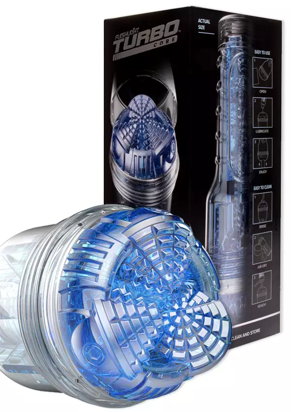 Fleshlight Turbo Core Masturbaattori - Tekovaginat - 810476011260 - 1