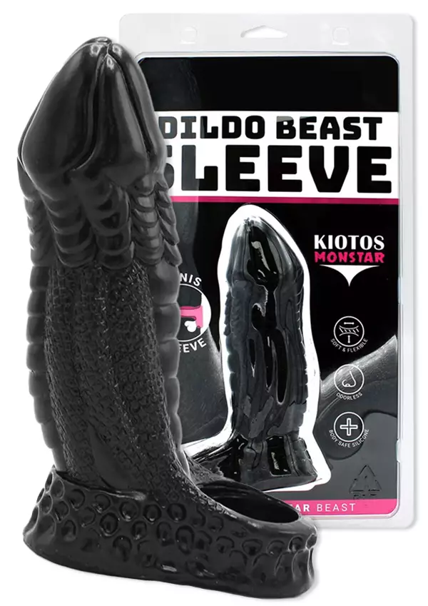 KiotosMonstar Sleeve 01 Penisjatke - Penisjatkot, Holkit ja Potenssituet - 8720246447200 - 1