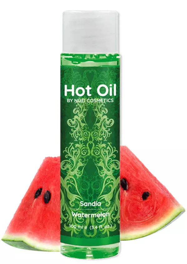 Vesimeloni HotOil Hierontaöljy - Hierontaöljyt - 8414606513420 - 1