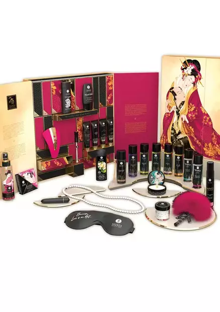 Aikuisten eroottinen joulukalenteri ja kaikki sen sisältämät tuotteet. - Kalenterit 2026 - 4024144672141 - 2