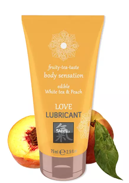 Shiatsu Edible Love Liukuvoide 75ml - Liukuvoiteet - 4042342004861 - 1