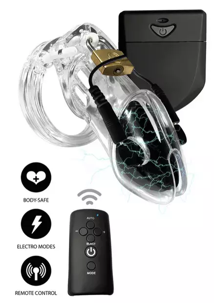 Electro Cock Cage Miesten Siveysvyö - Siveysvyöt - 8713221837561 - 2