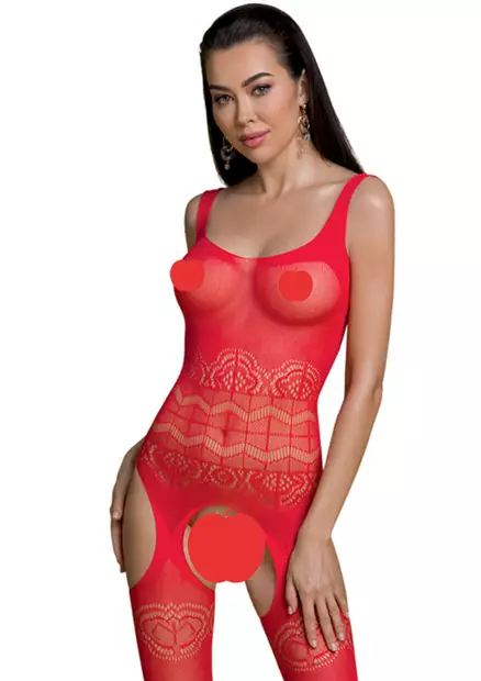 Passion Eco Punainen Kissapuku - Bodyt ja Kissapuvut - 5908305968061 - 1
