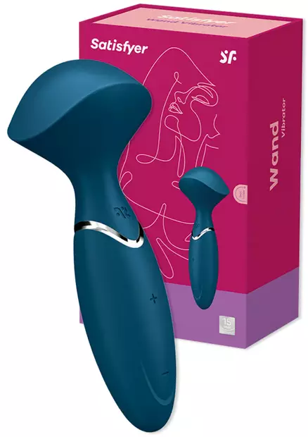 Satisfyer Mini Wand-er Vibraattori - Klitoriskiihottimet ja Muut Hierojat - 4061504044231 - 1