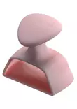 K=C3=A4sipidike, johon klitoriskiihotin pujotetaan - Pariskuntavibraattorit - 8720938956591 - 7