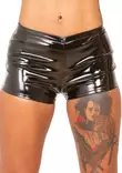 PVC shortsit, joissa ei ole taskuja - PVC Housut, Kissapuvut ja Bodyt - L02092501 - 4