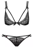 Obsessive Musta Alusasusetti - Naisten alusvaatteet - L221329011 - 3