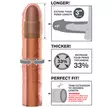 Perfect 3" Extension Penisjatke - Penisjatkot, Holkit ja Potenssituet - 603912345681 - 4
