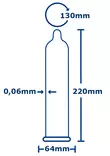 Pure Feel MisterSize 64 Kondomit - Kondomit - 4260605480171 - 2