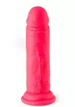 R11 Vibrating Pinkki Dildo - Vibraattorit - 8436572921221 - 3