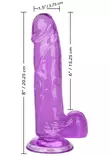 SizeQueen 6 Lila Dildo - Dildot ja Tekopenikset - 716770096531 - 6