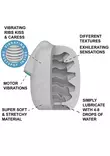 Vibeggs Candy Curves Munamasturbaattori - Motoroidut masturbaattorit - 4903462555391 - 5