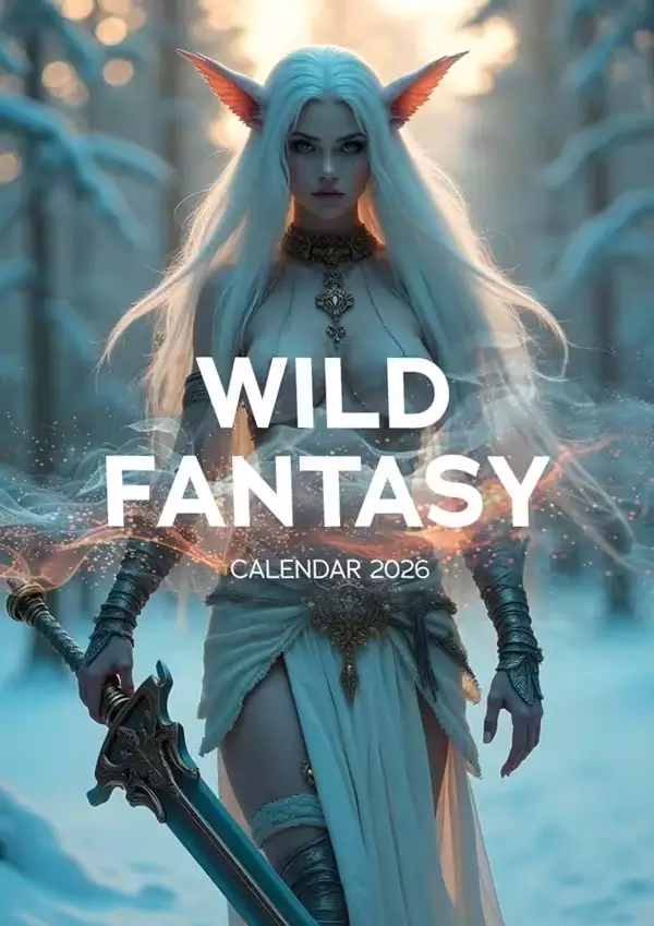 Wild Fantasy Tyttökalenteri 2026 - Kalenterit 2026 - 4024144673421 - 1