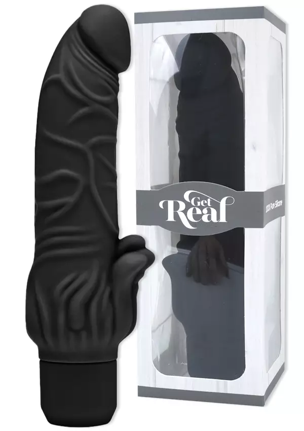 GetReal Stim Musta Vibraattori - Vibraattorit - 8713221485021 - 1