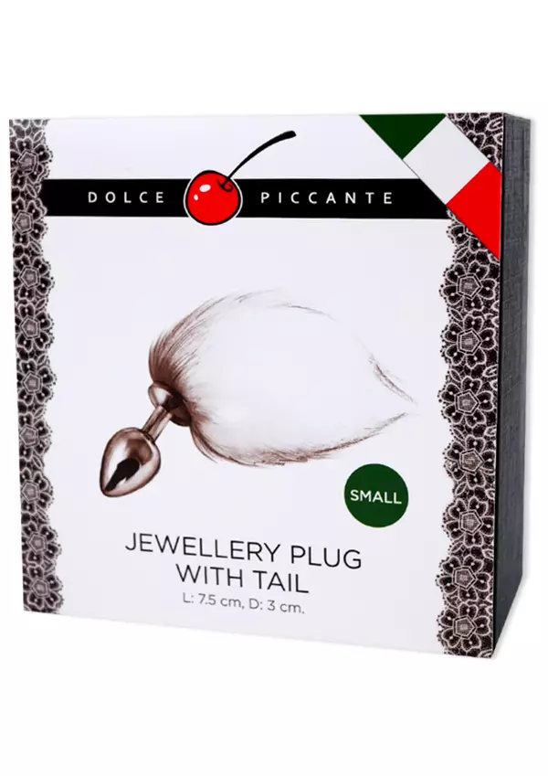 Jewellery Plug Anustappi Hännällä - Anustapit - 8713221485571 - 1