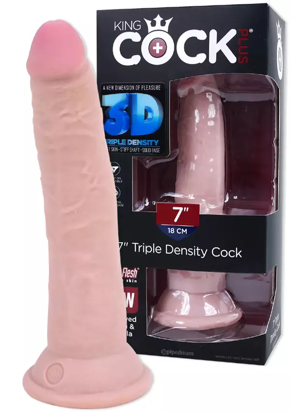 KingCock 3D Dildo 7" - Dildot ja Tekopenikset - 603912762471 - 1