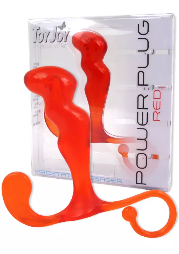 Power Plug Punainen Eturauhaskiihotin - Anustapit - 8713221338921 - 1