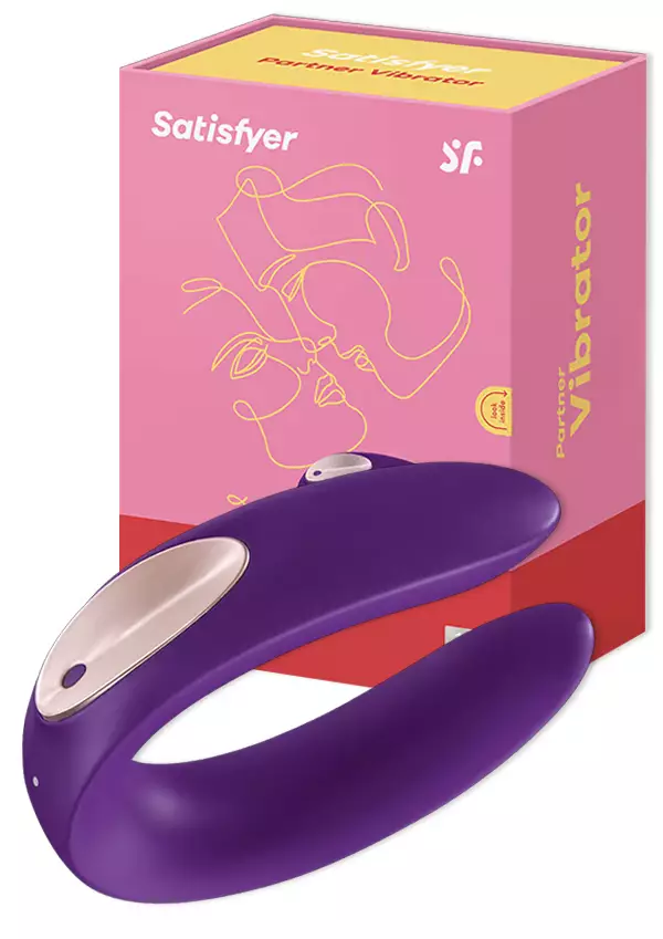 Satisfyer pariskuntavibraattori on U mallinen - Klitoriskiihottimet ja Muut Hierojat - 4049369015481 - 1