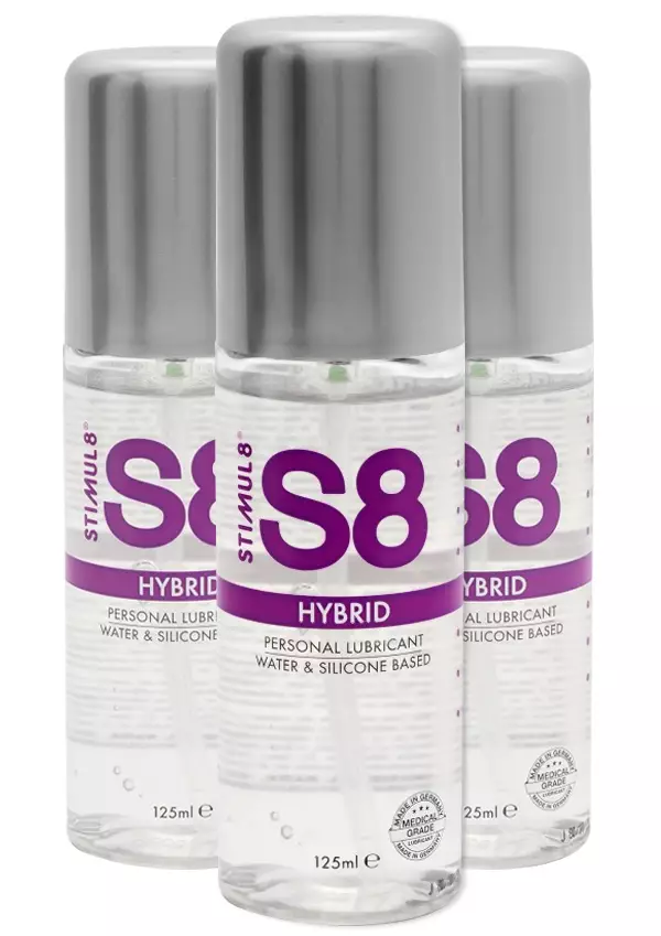 Stimul8 Hybridiliukuvoide 125ml - Liukuvoiteet - 8713221819871 - 1