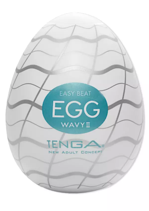 Wavy 2 Tenga Egg Masturbaattori - Tekovaginat - 4560220556481 - 1