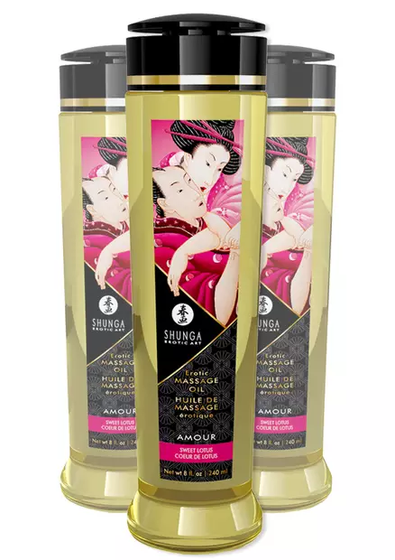 Shunga Amour Hierontaöljy - Hierontaöljyt - 697309012232 - 1