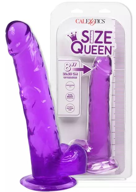 SizeQueen 8 Lila Dildo - Dildot ja Tekopenikset - 716770096562 - 1