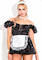 Honour PVC Sisäkön mekko - PVC Mekot ja Hameet - L4542 - 3