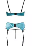 Cottelli Lingerie Turkoosi Alusasusetti - Alusasusetit - L222079242 - 5