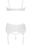 Cottelli Lingerie Valkoinen Avosetti - Alusasusetit - L222105522 - 6