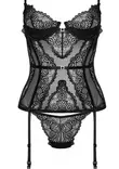 Korseletti BeautyNightFashion Musta - Korsetit ja Topit - LBN10422 - 4