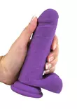 R12 Vibrating Lila Dildo - Vibraattorit - 8436572921252 - 2