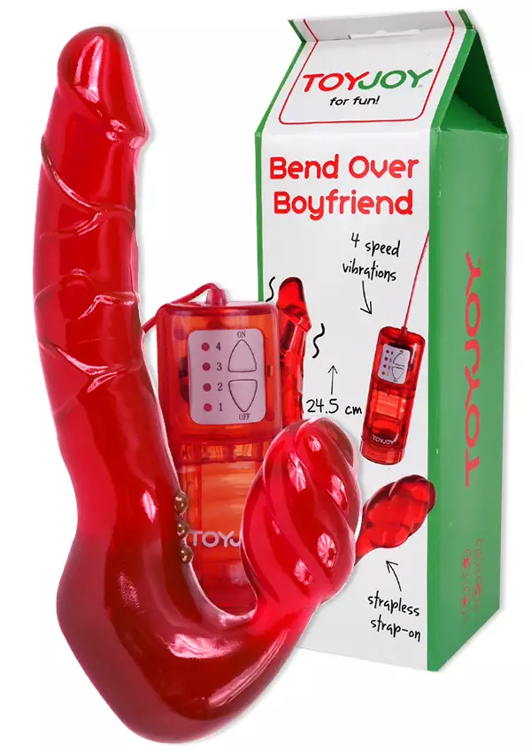 Bend Over Boyfriend Vibraattori - StrapOn Penisvyöt - 8713221119322 - 1