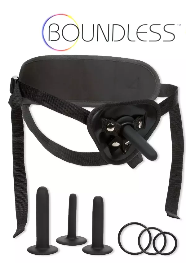 Boundless StrapOn Setti - StrapOn Penisvyöt - 716770104472 - 1