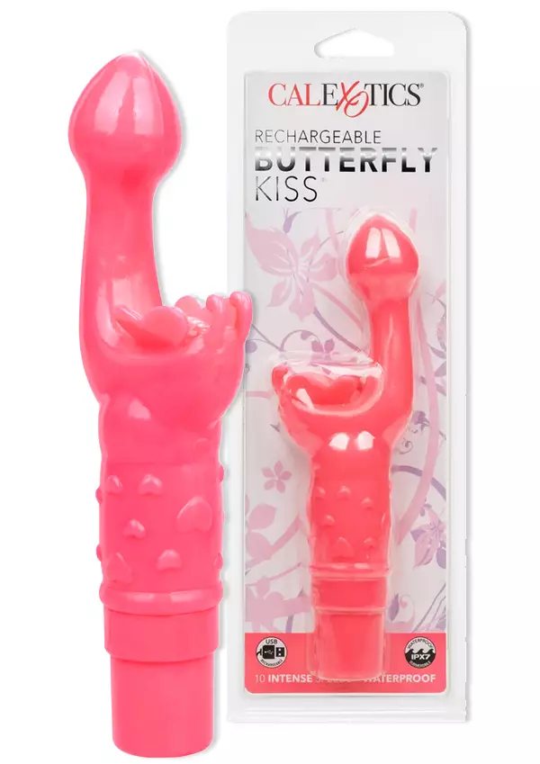 Butterfly Kiss Pinkki Vibraattori - Vibraattorit - 716770105912 - 1