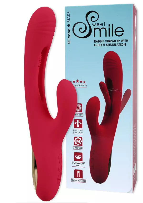 Fliking Rabbit Smile Vibraattori - Vibraattorit - 4024144327492 - 1