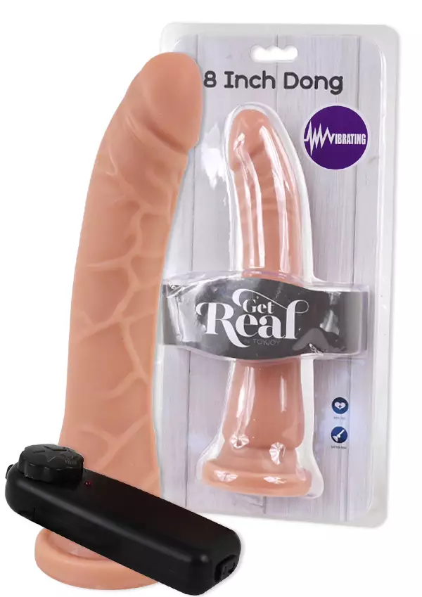 GetReal Dildo 8 Vibra - Vibraattorit - 8713221486462 - 1