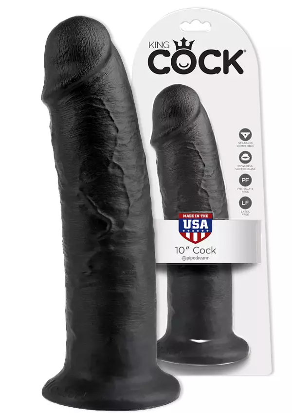 Iso dildo ilman kiveksiä. Hieman kaareva varsi. - Dildot ja Tekopenikset - 603912350012 - 1